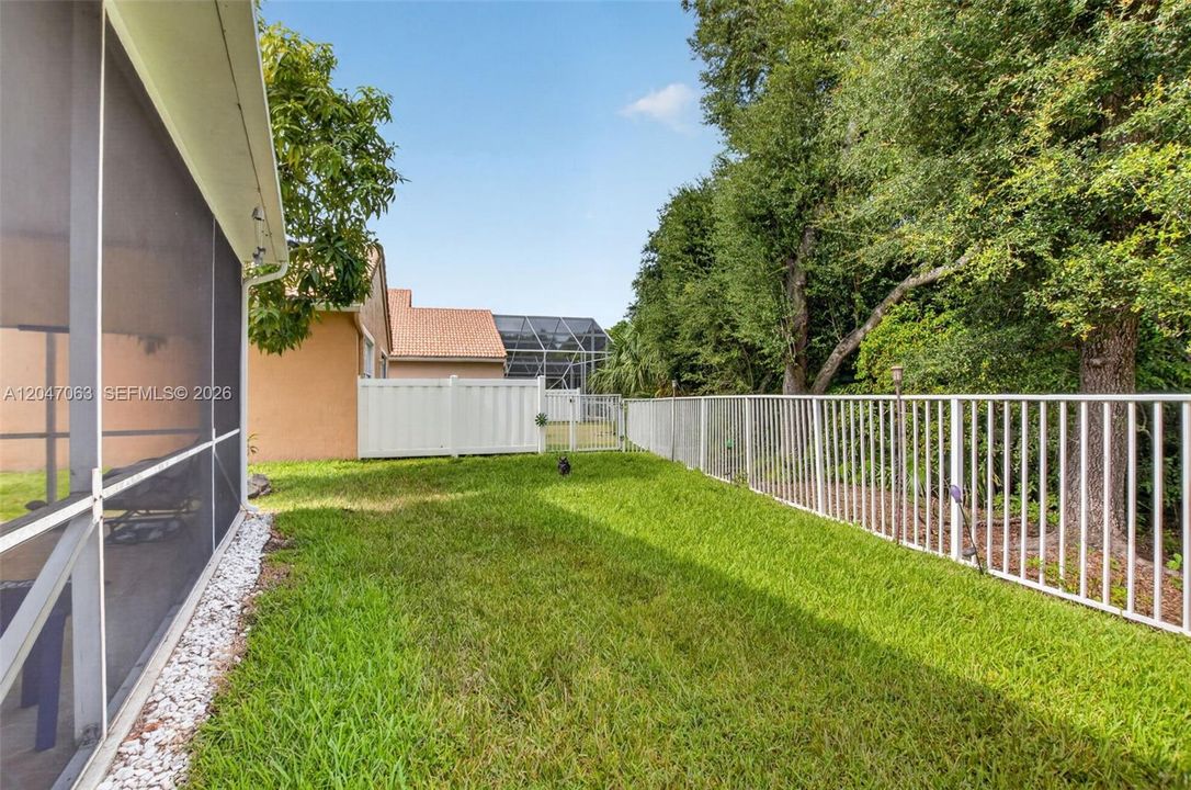 Private Backyard Preserve