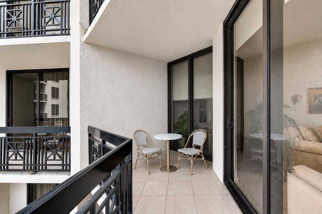 Large Balcony w/ Deep Seating Section
