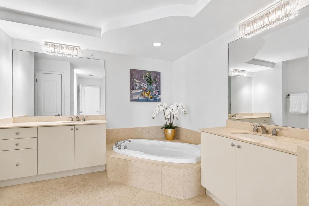 Primary Bathroom Separate Shower & Tub