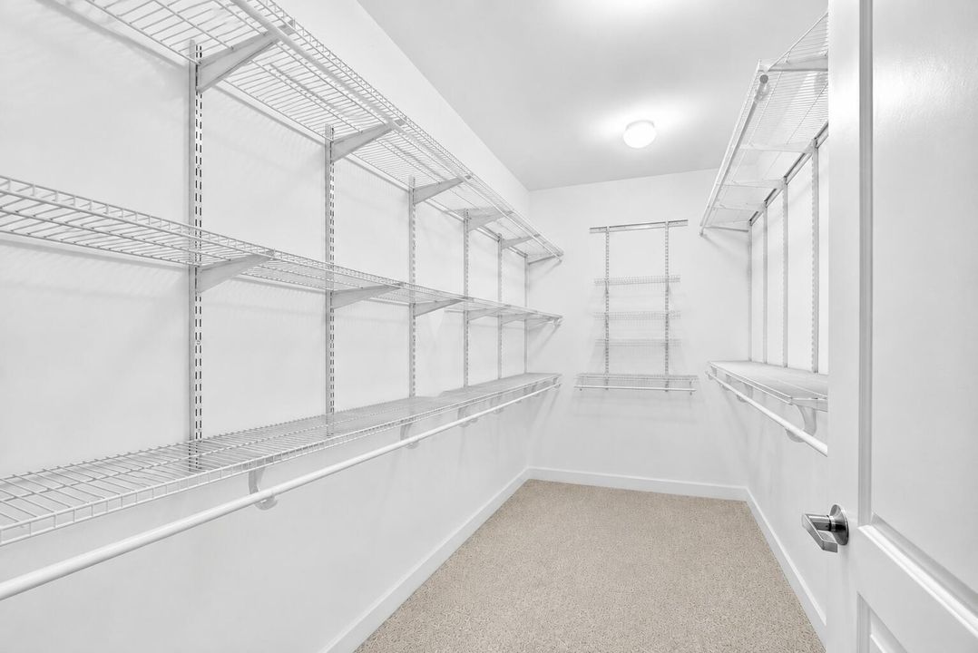 Large Walk-In Primary Closet