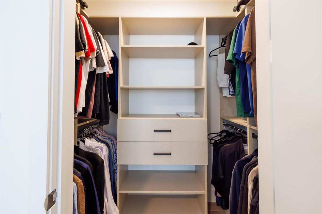 Finished Closets