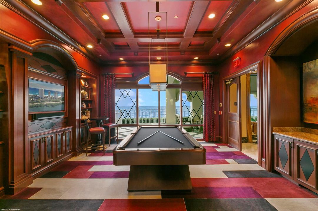 One Singer Island billiards room AAP 202