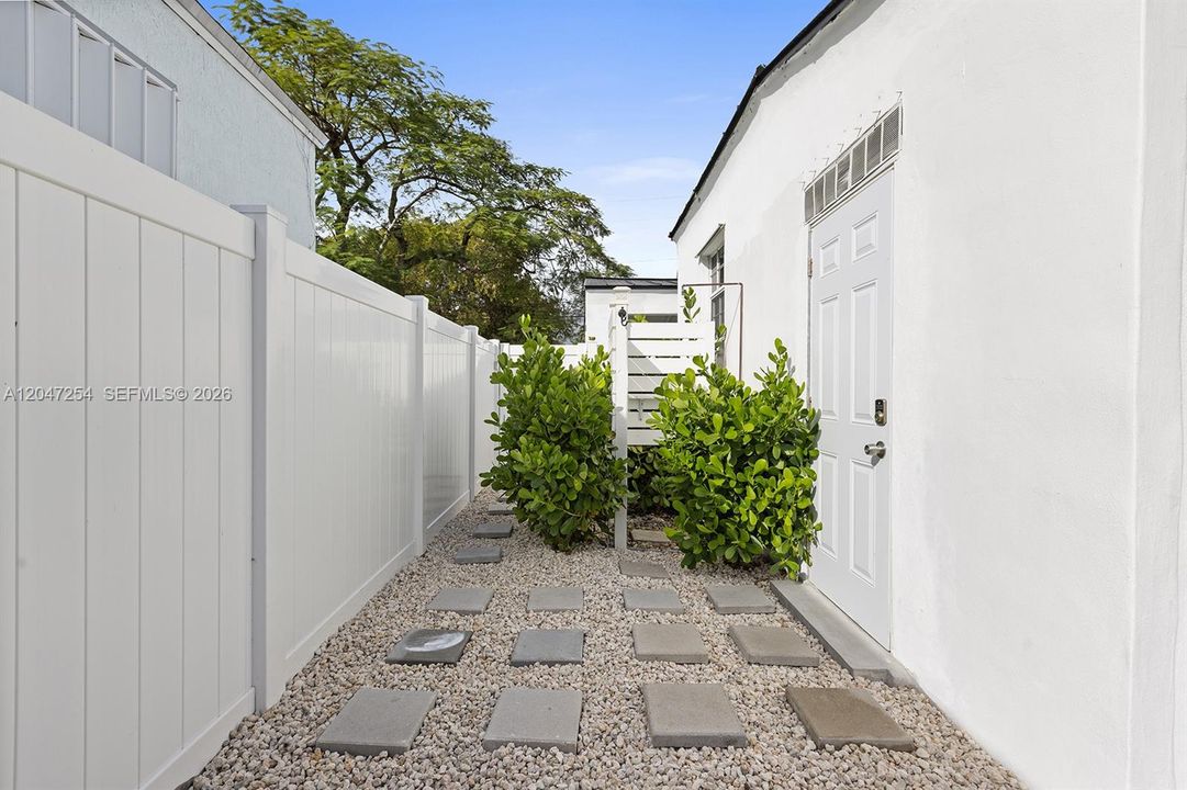 Outdoor shower