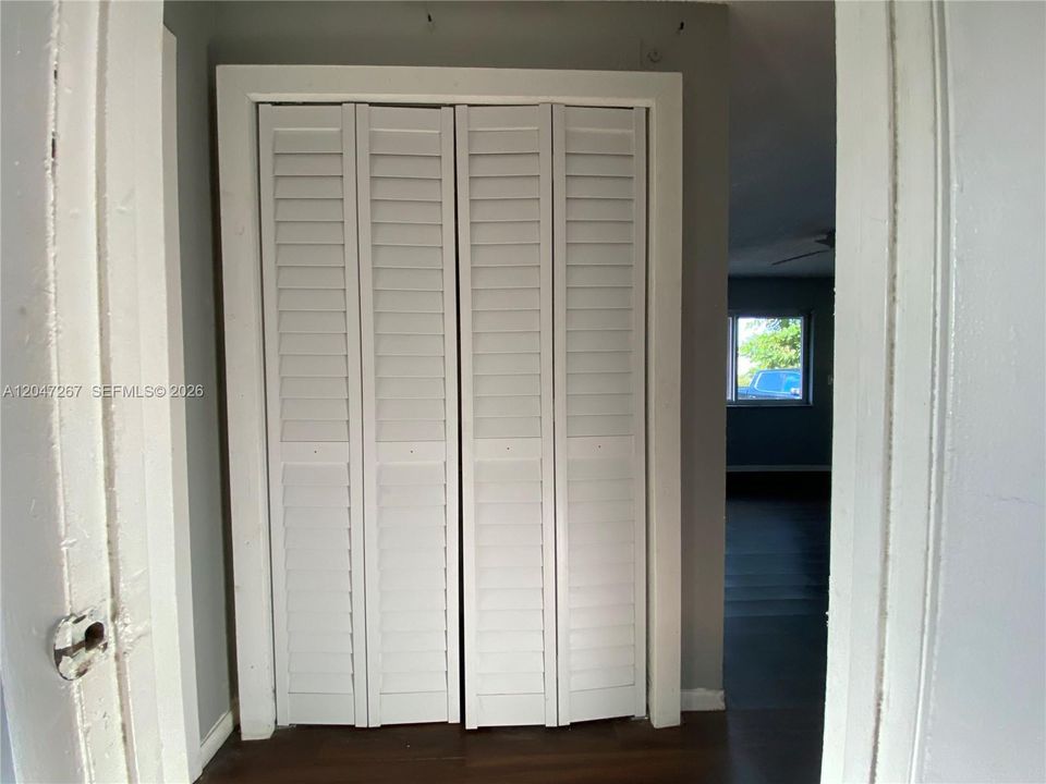 Bedroom 2 ClosetFront Unit