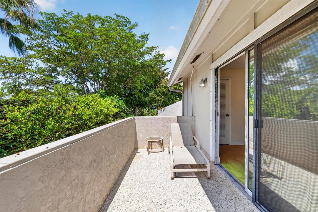 Balcony off of Primary Bedroom