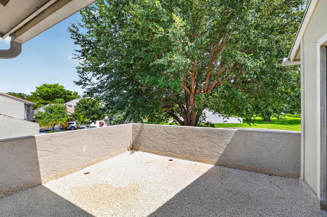 Balcony off of Second Bedroom