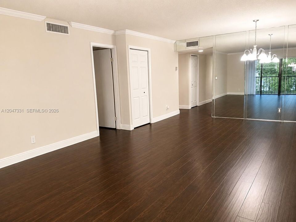 Dining area on the right.