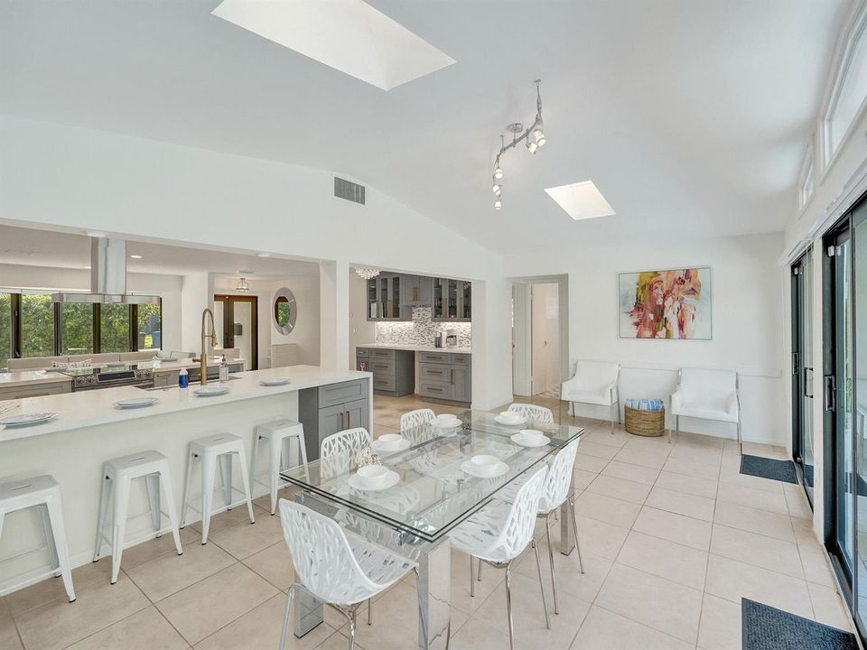 Dining Angled View Overlooking Kitchen A
