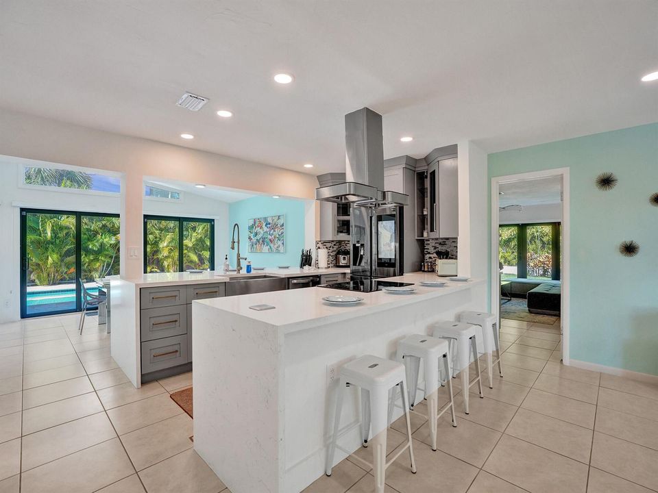 Spacious Open Kitchen