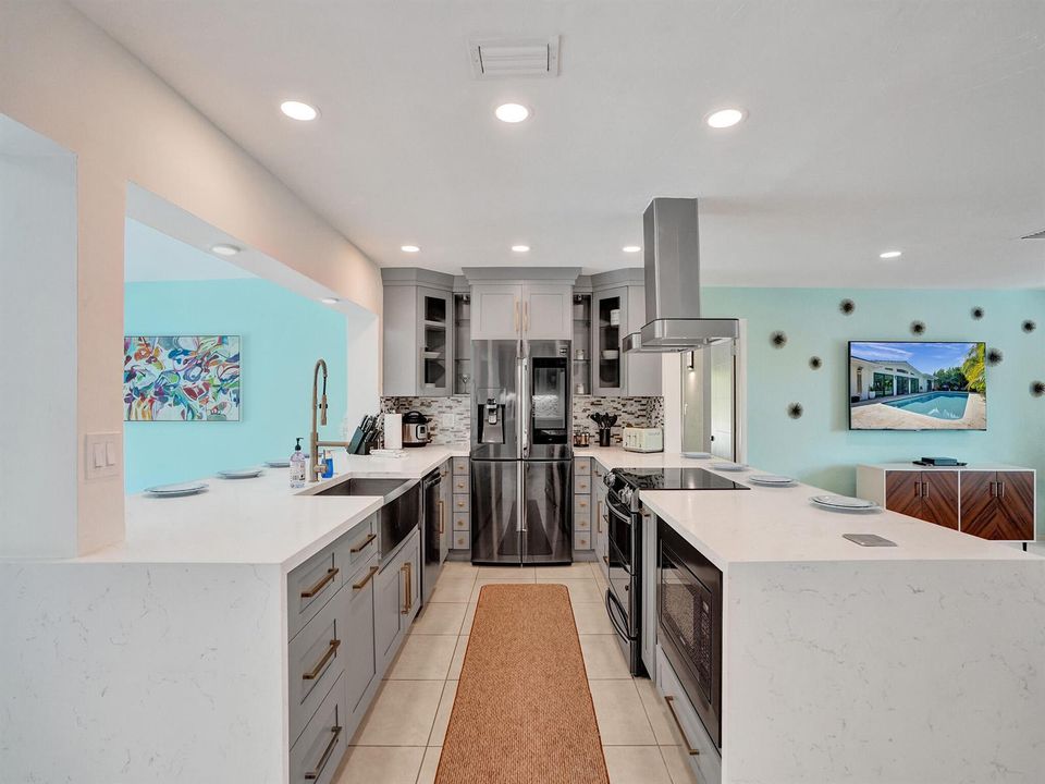 Spacious Open Kitchen