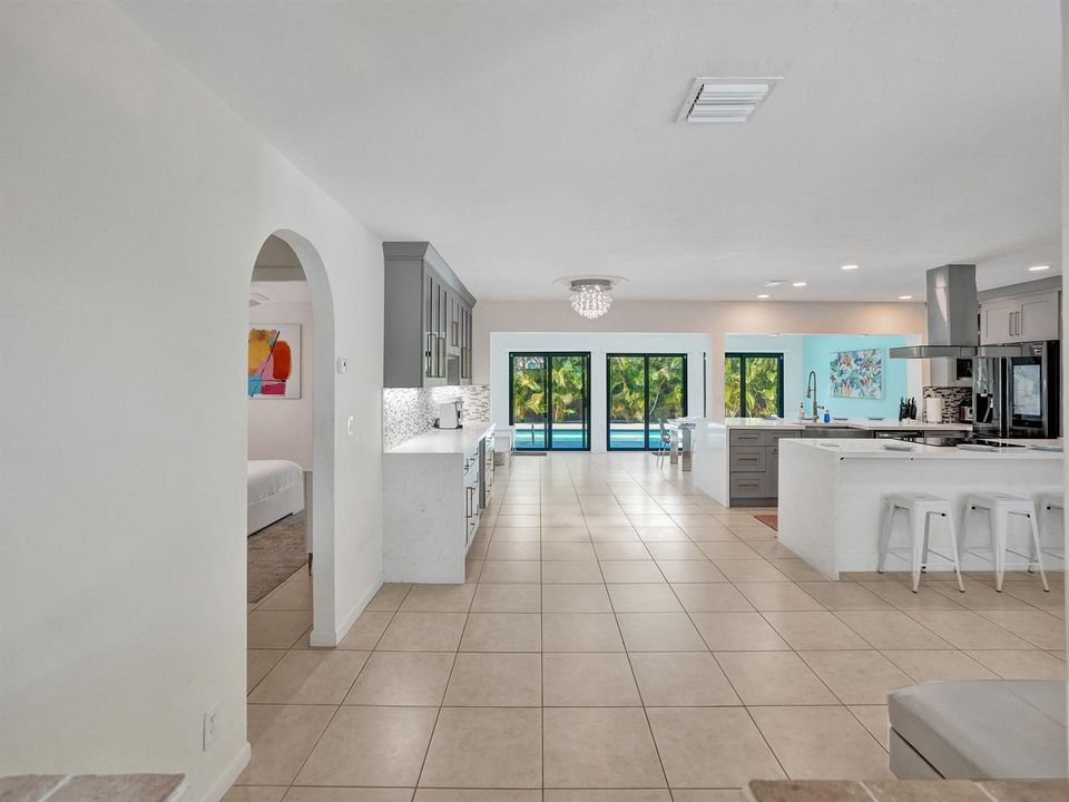 Spacious Open Kitchen