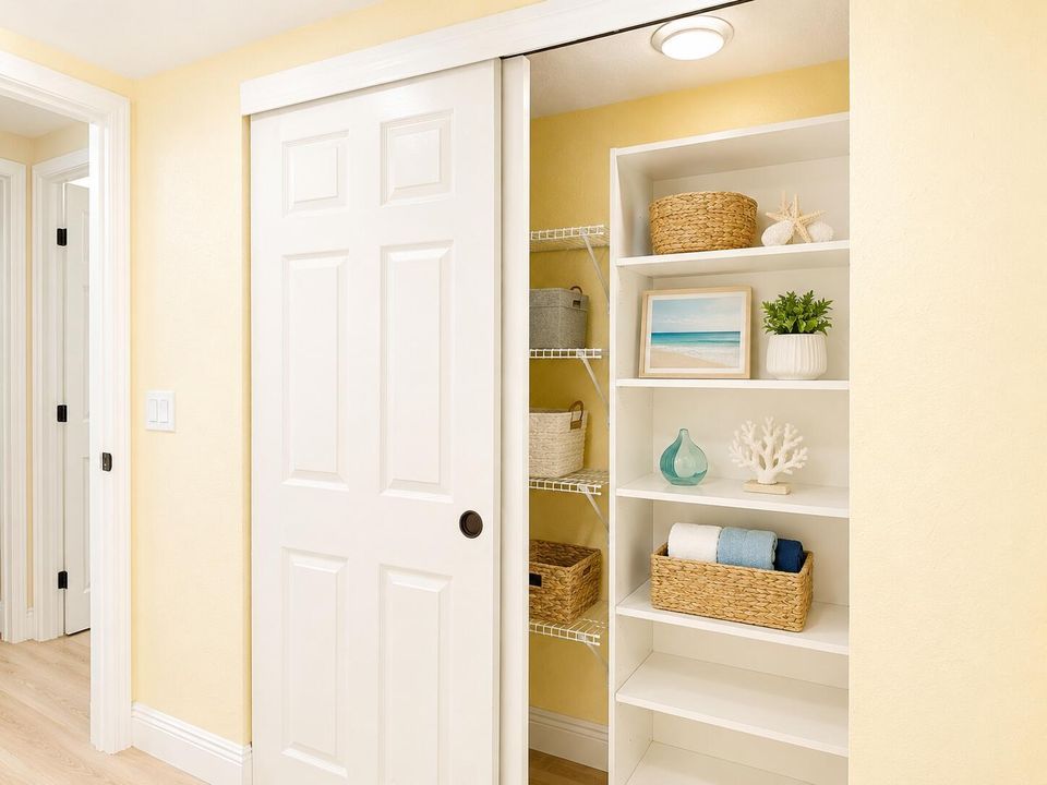 Master Bed Closet
