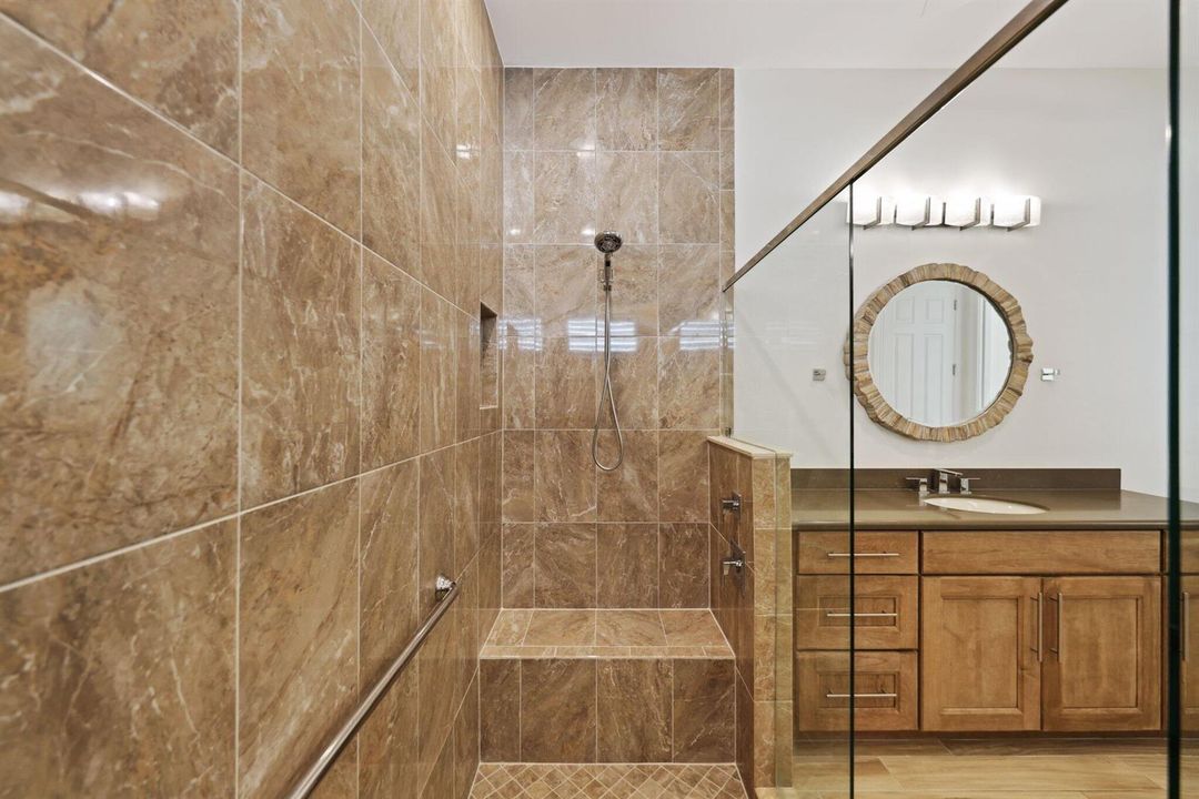 Spa Shower Primary Bathroom