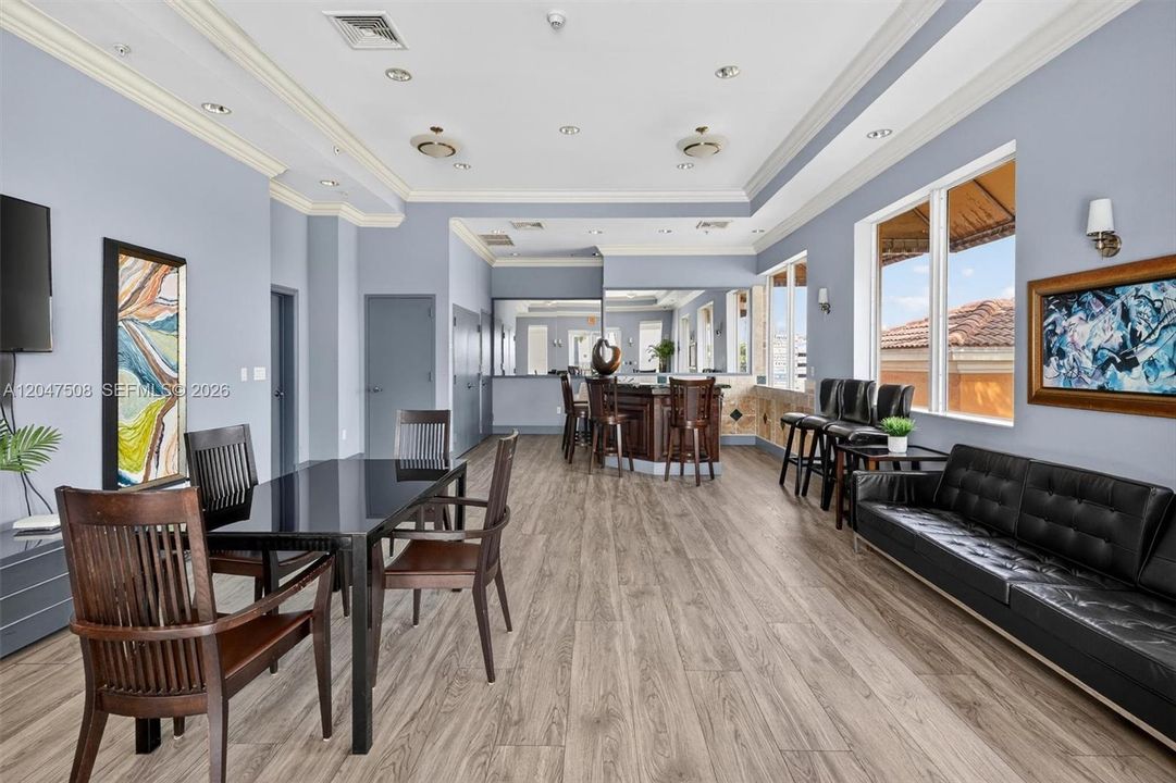 club house room