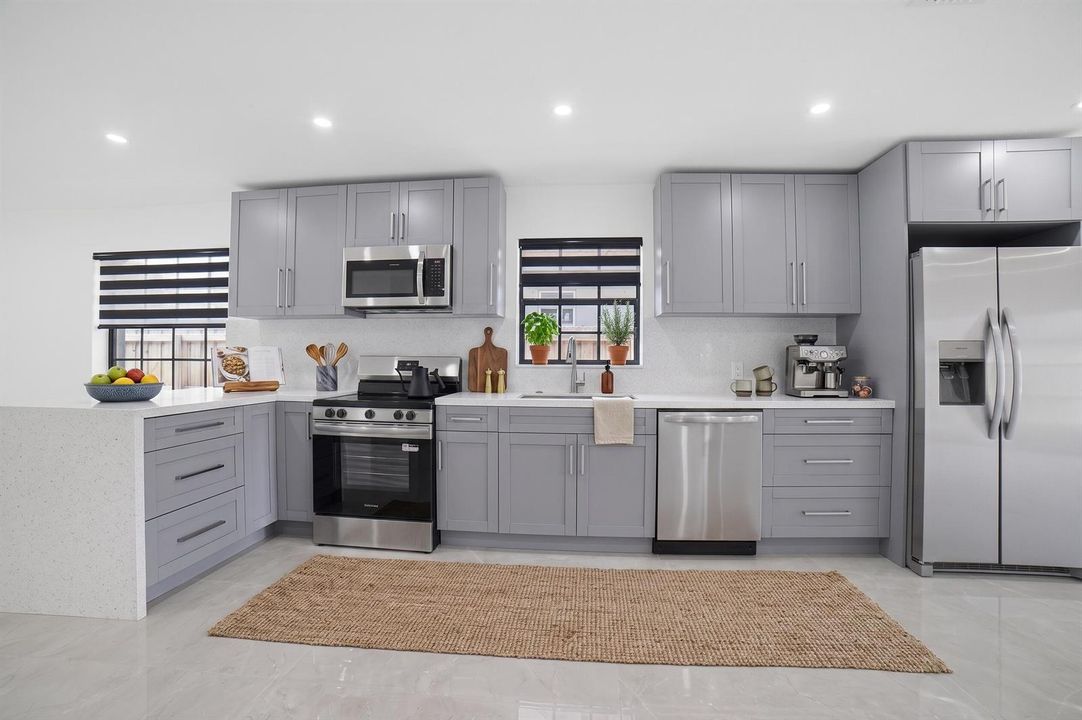 Virtual Staging Kitchen D