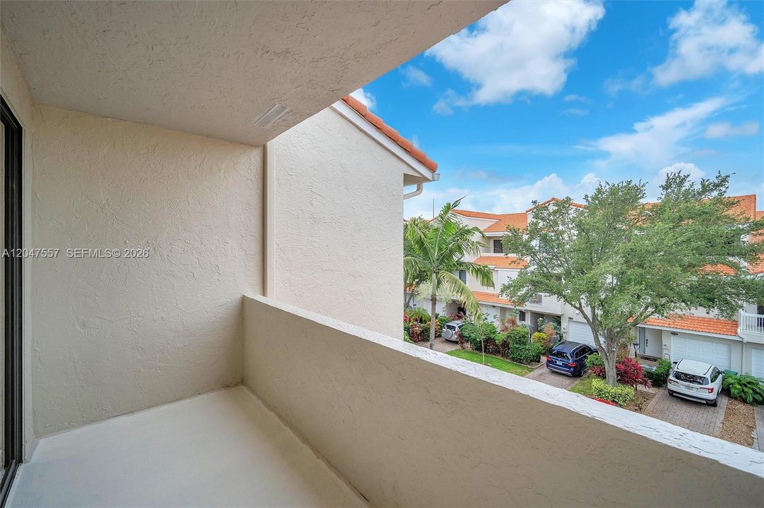 Fourth Bedroom balcony