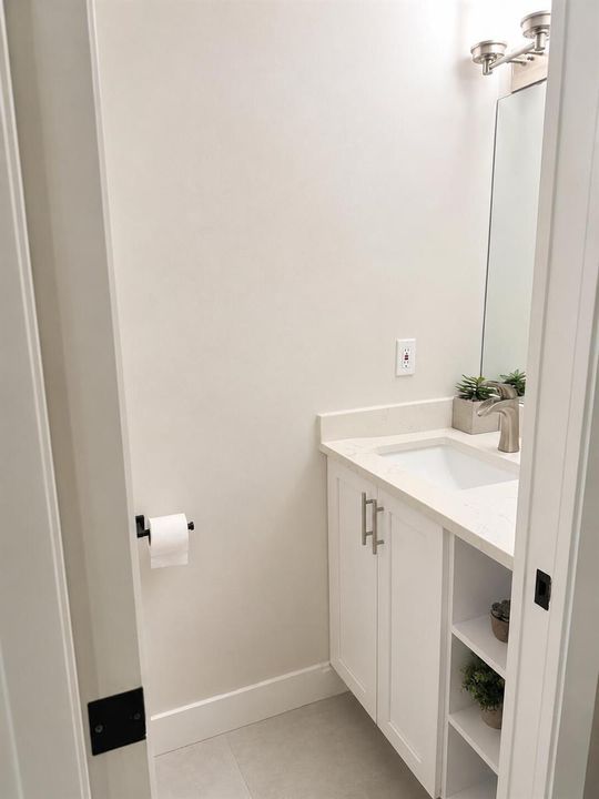 half bath 1st floor