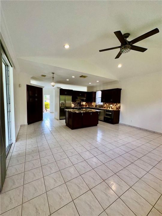 Family Room & Kitchen