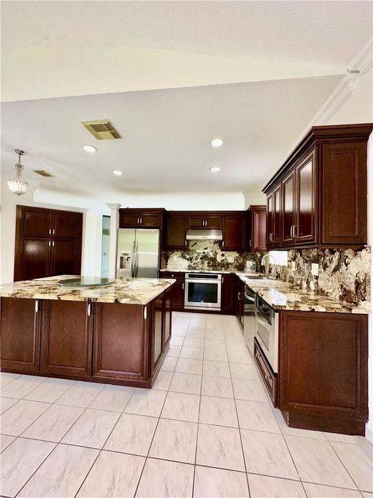 Family Room Featuring Kitchen