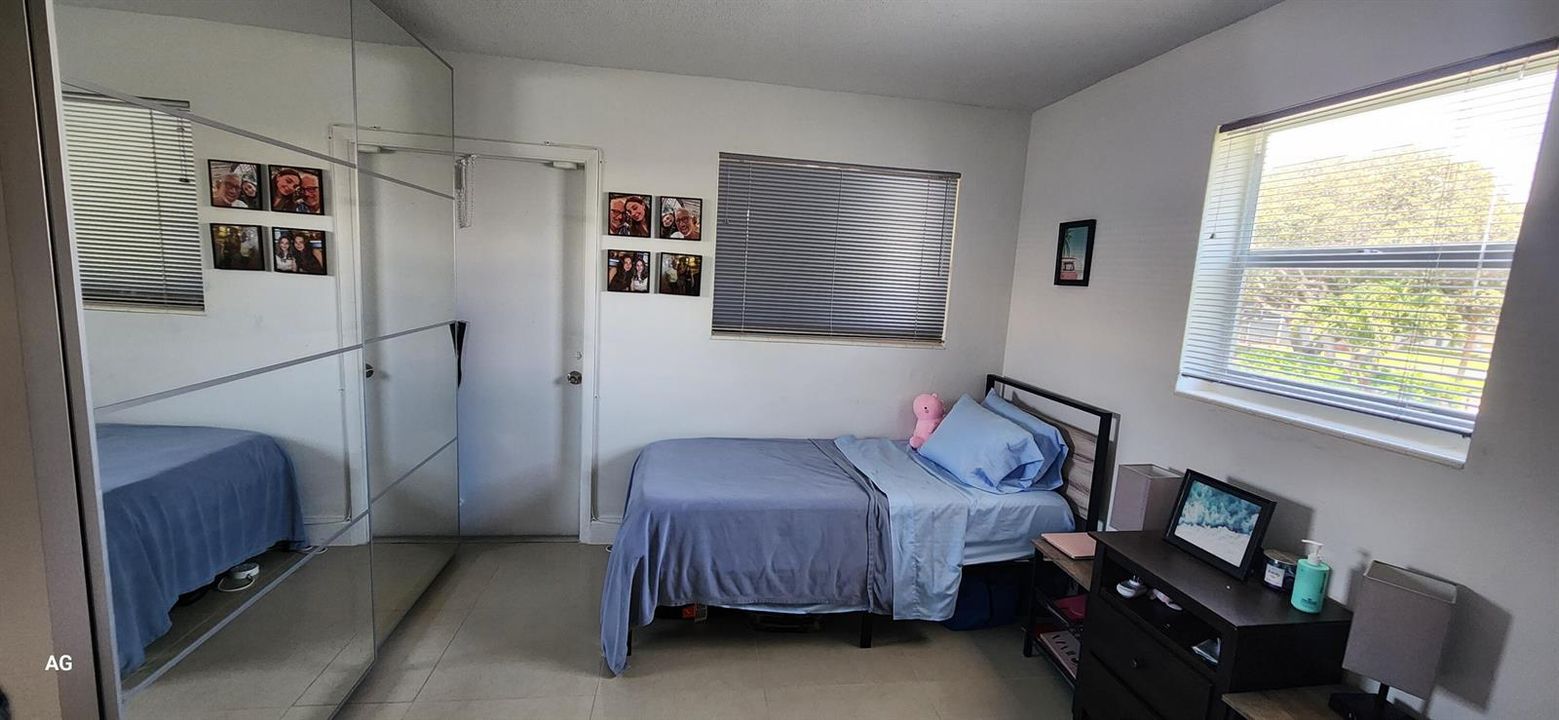Second Bedroom with exit