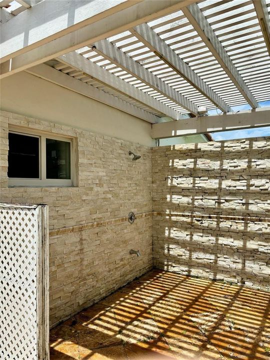 Outside Shower