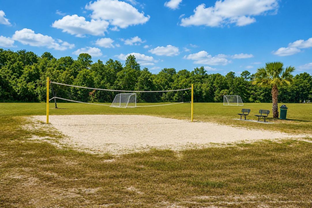 Volleyball At Community Center