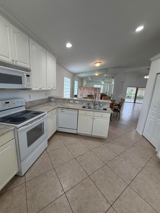 Kitchen to living
