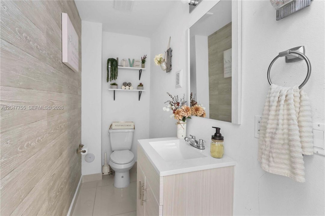 First Floor Half Bathroom