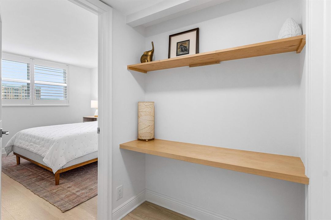 Shelving to Primary Room
