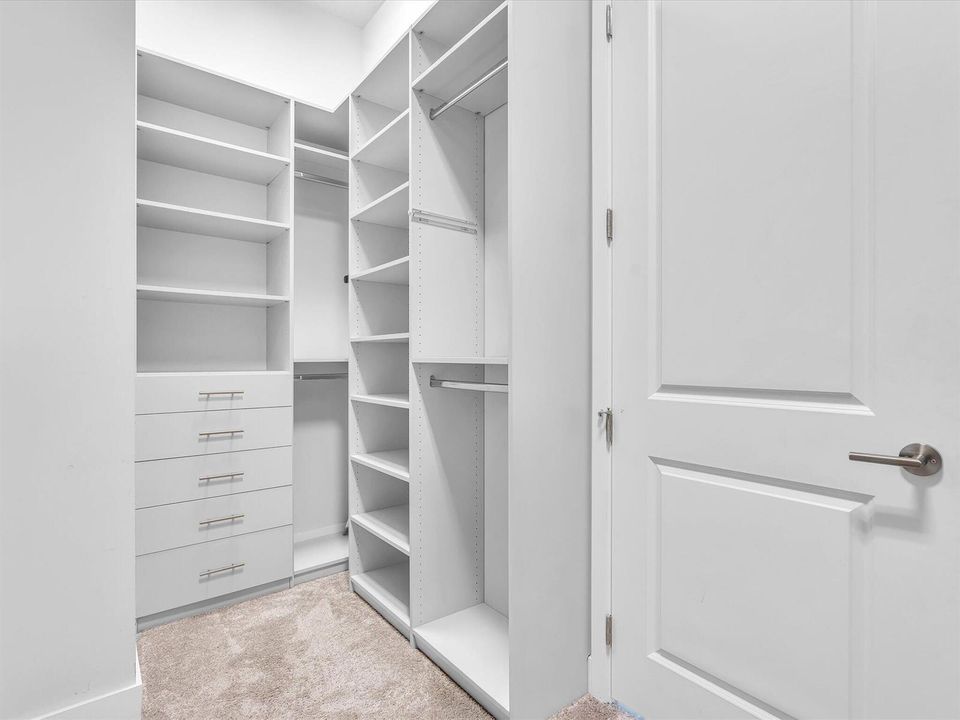 Primary Fitted Closet