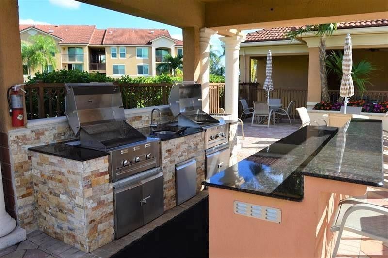 Barbeque Grills at Pool Clubhouse
