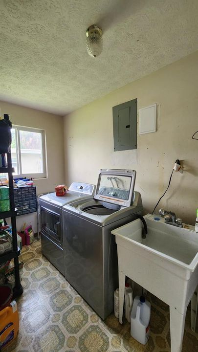 Laundry area