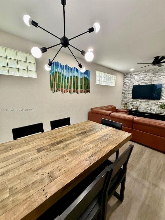 Visual with owners furniture