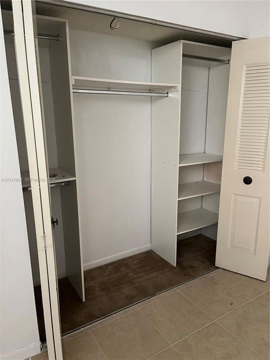2nd bedroom large closet