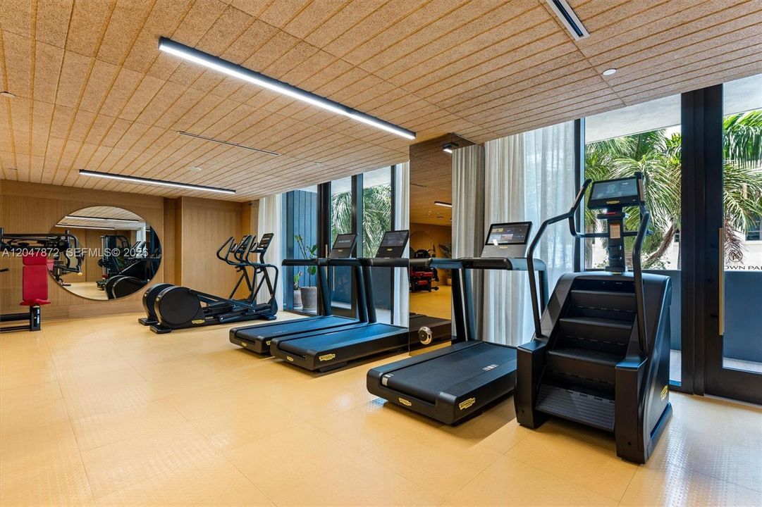State of the art fitness center