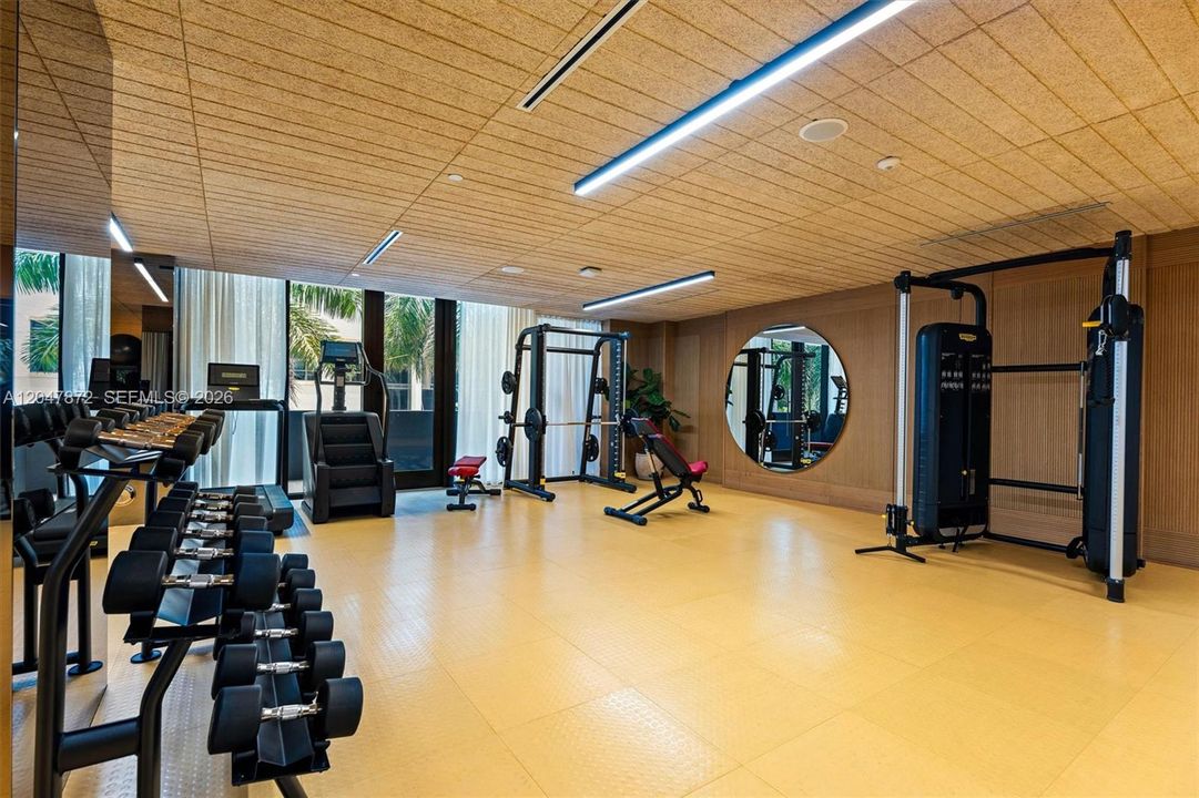 State of the art fitness center