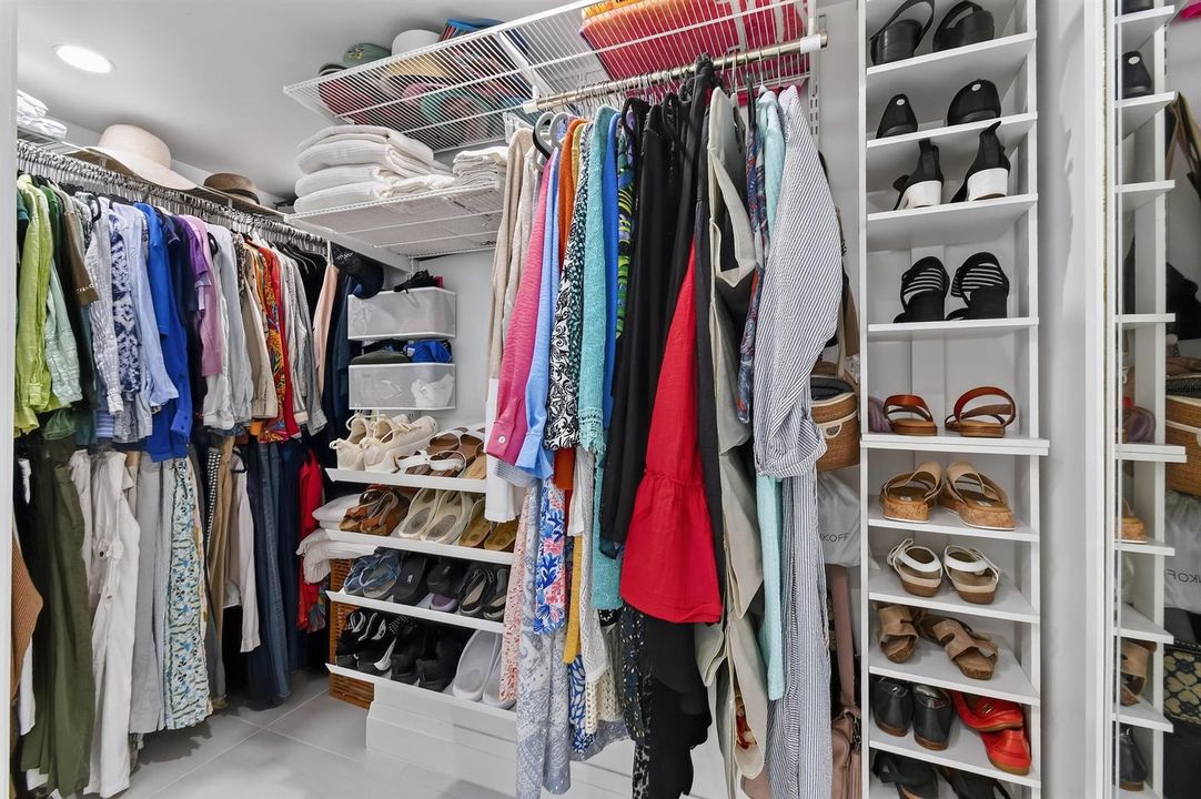 Primary Walk-In Closet
