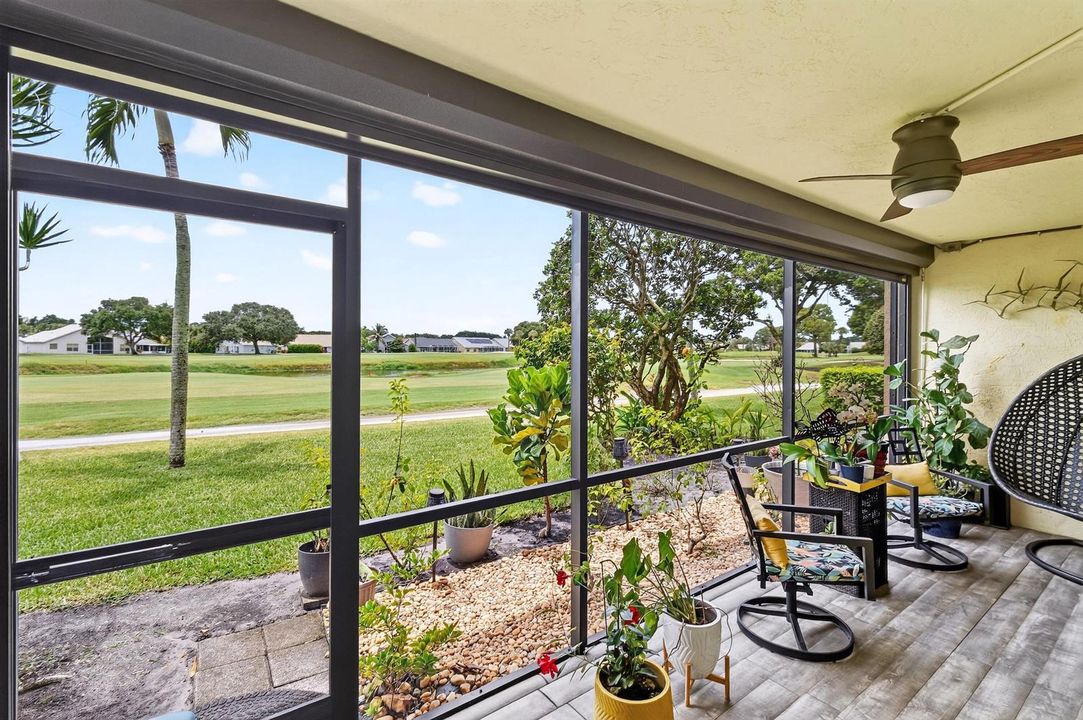 Covered Screened Patio