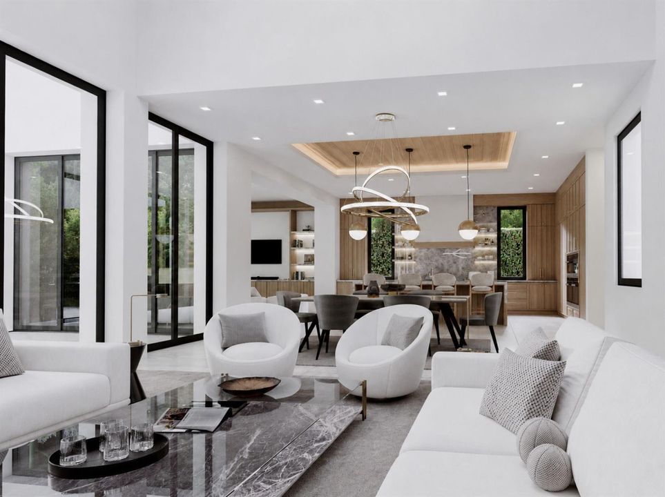 LIVING KITCHEN RENDERING