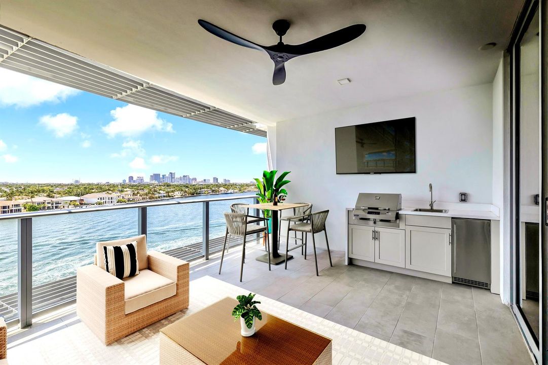 Balcony North View