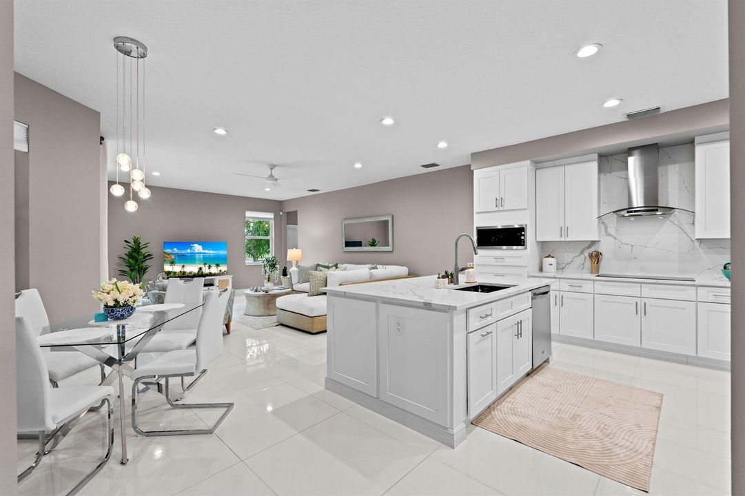 open kitchen