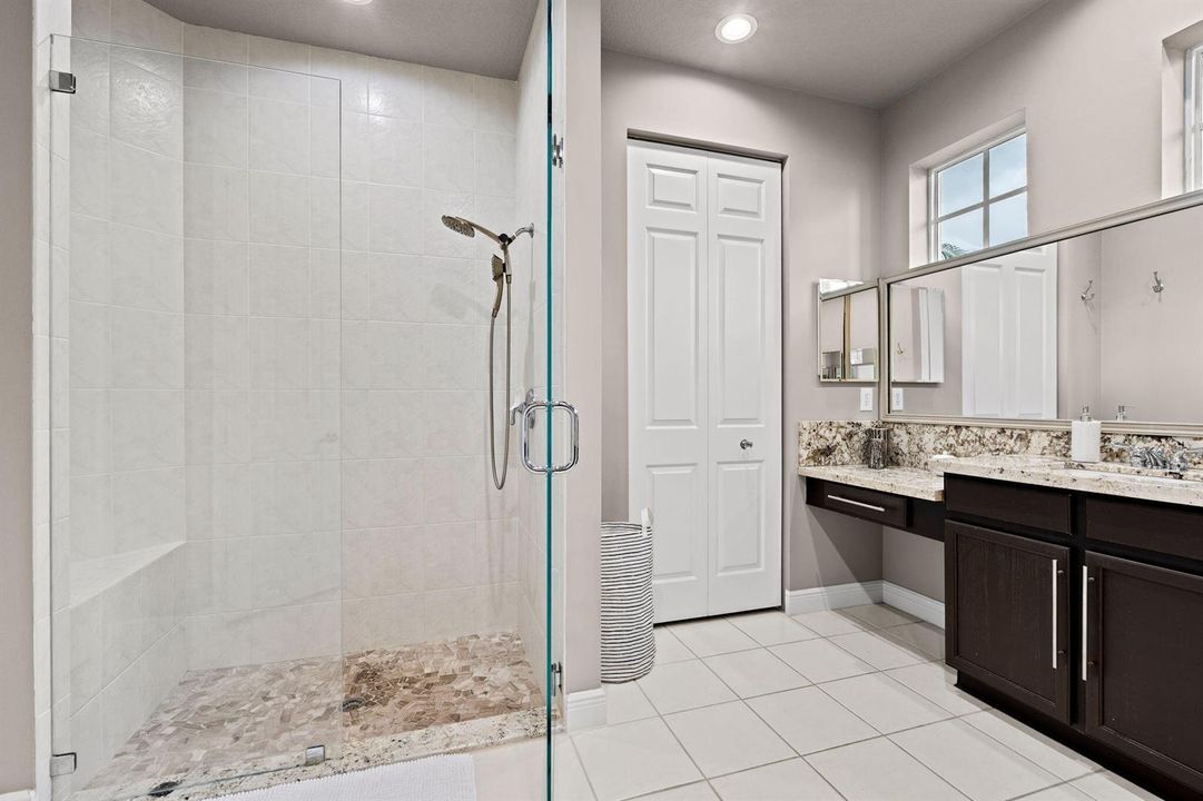 Master bathroom showerhower