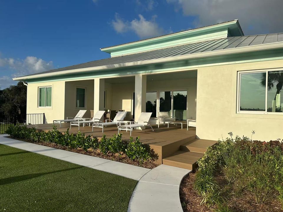 rear view - main house