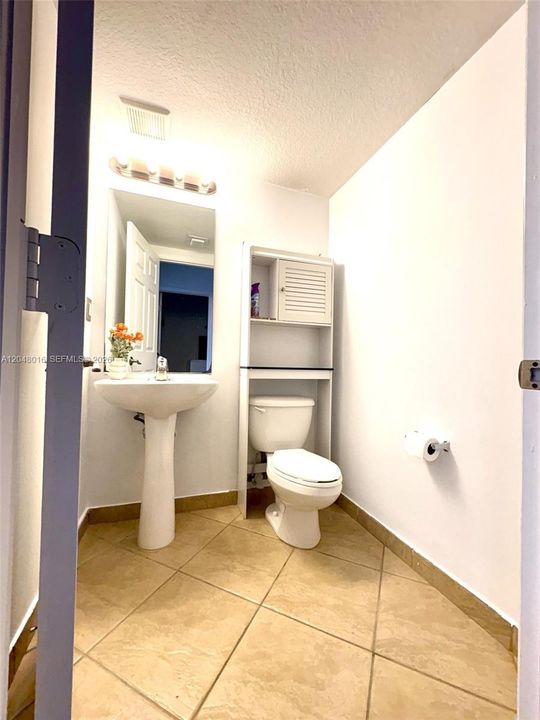 Downstairs half bathroom