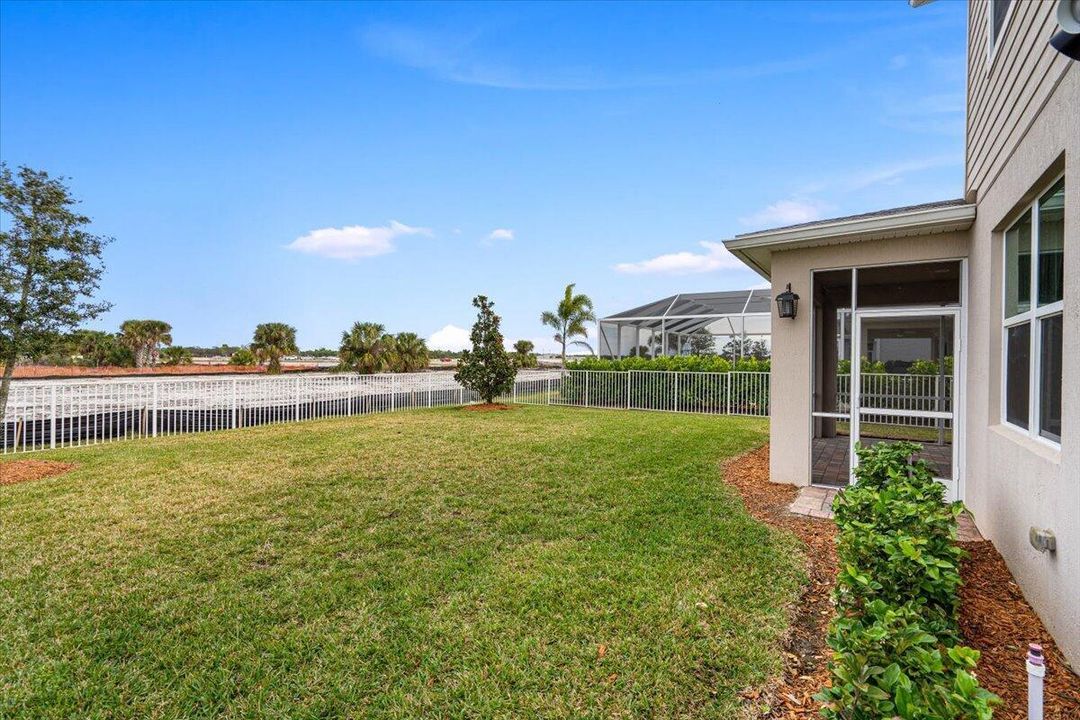 Fenced Yard