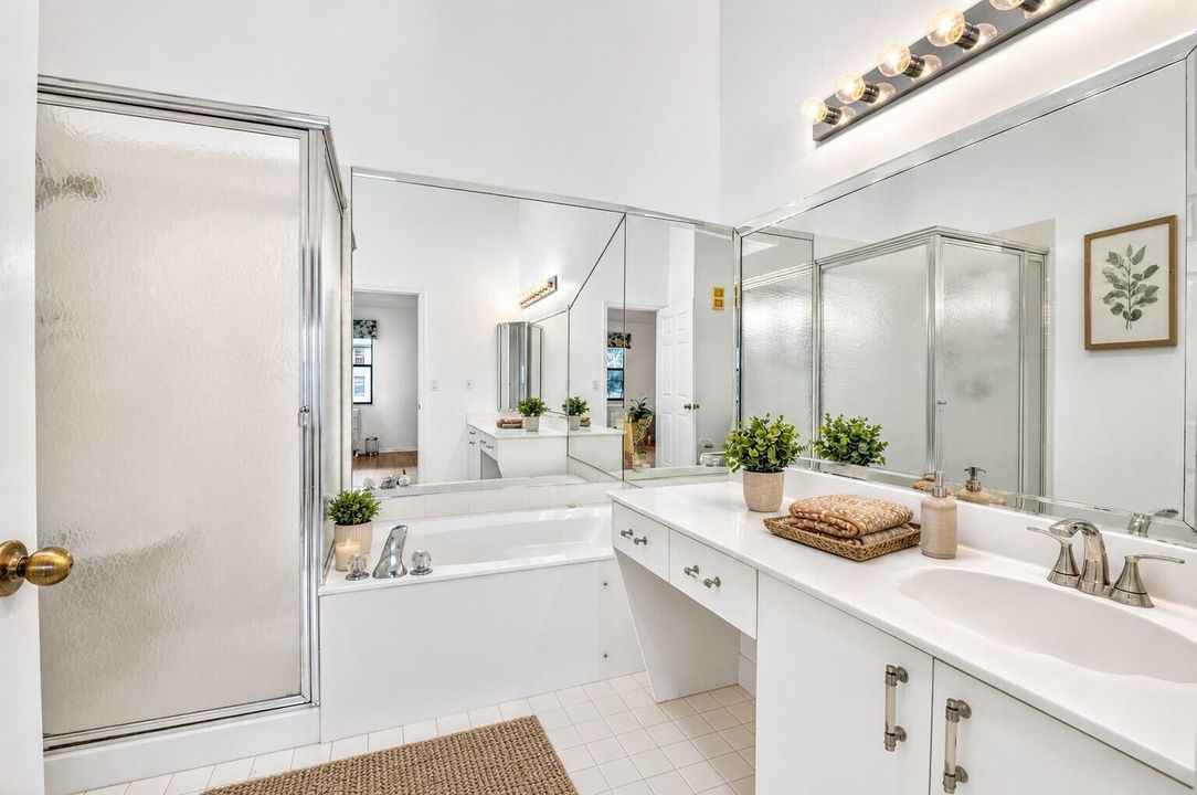 Spacious Primary Bath