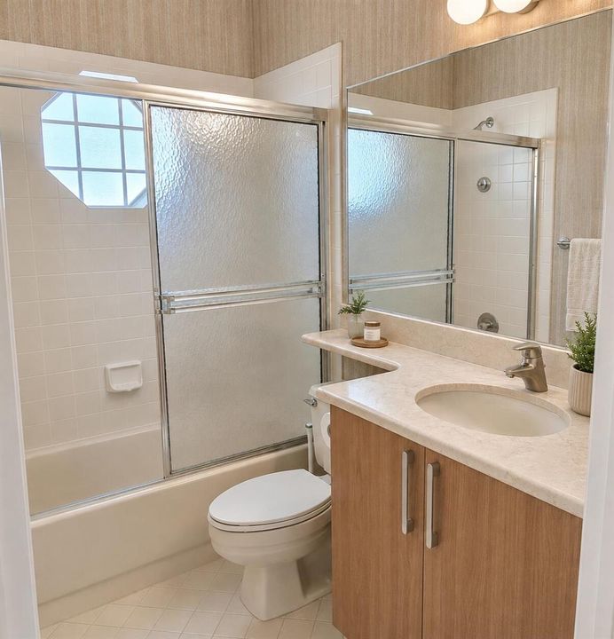 2nd bathroom tub shower combo