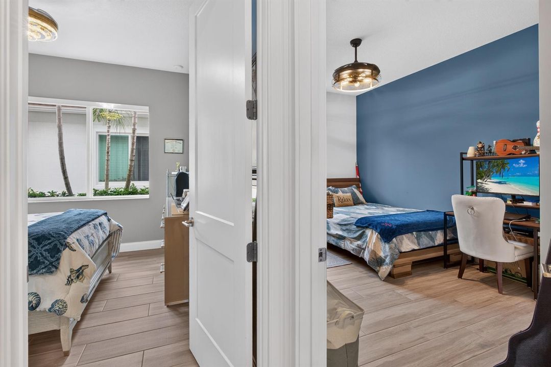 2 and 3 Bedroom entrance