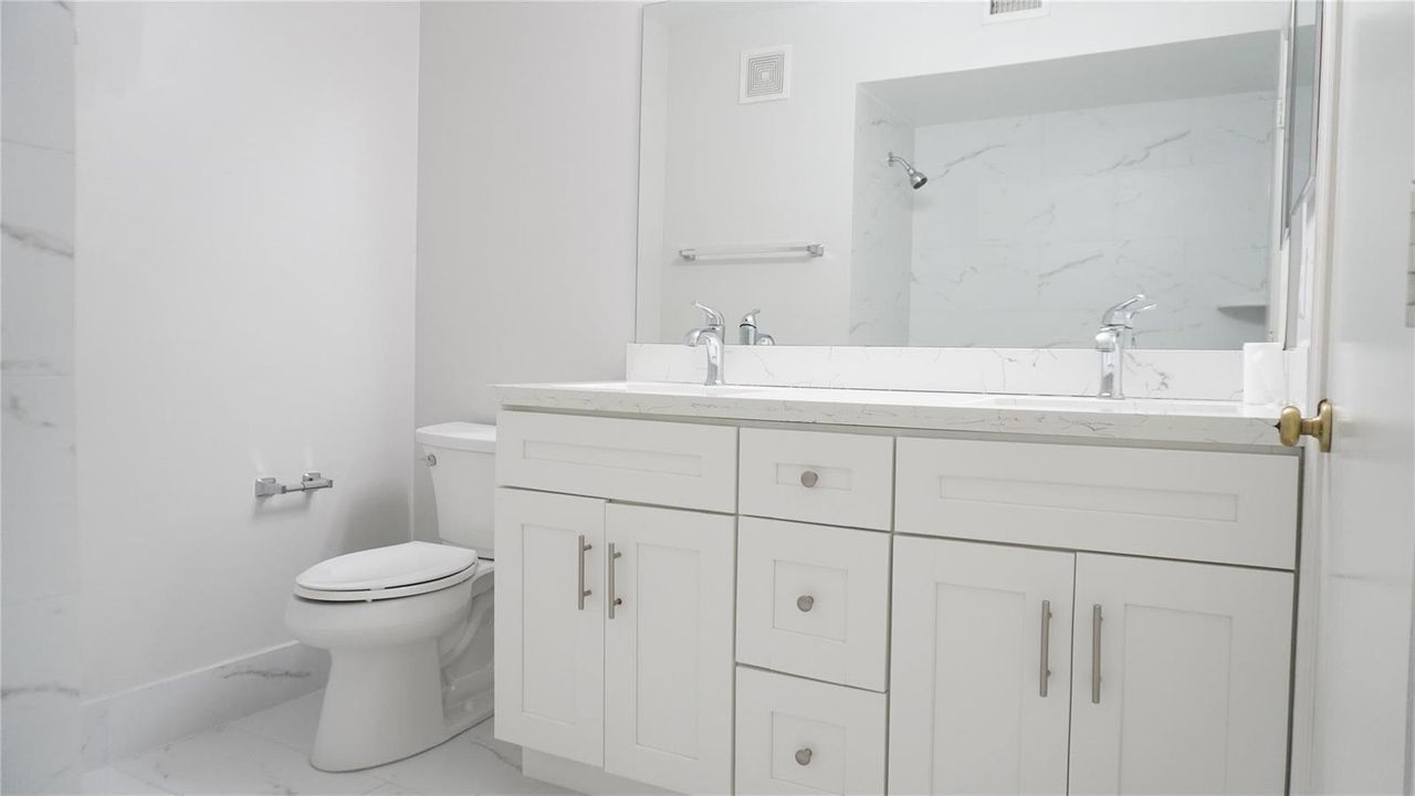 2nd floor, master bathroom