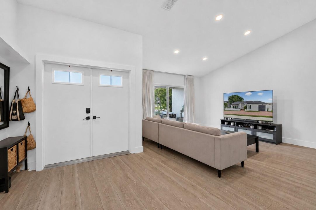 Entry & Living Room